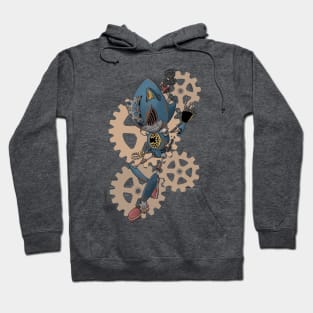 Steampunk Metal Sonic Hoodie